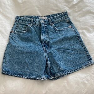 Zara Blue Jean Shorts for Women